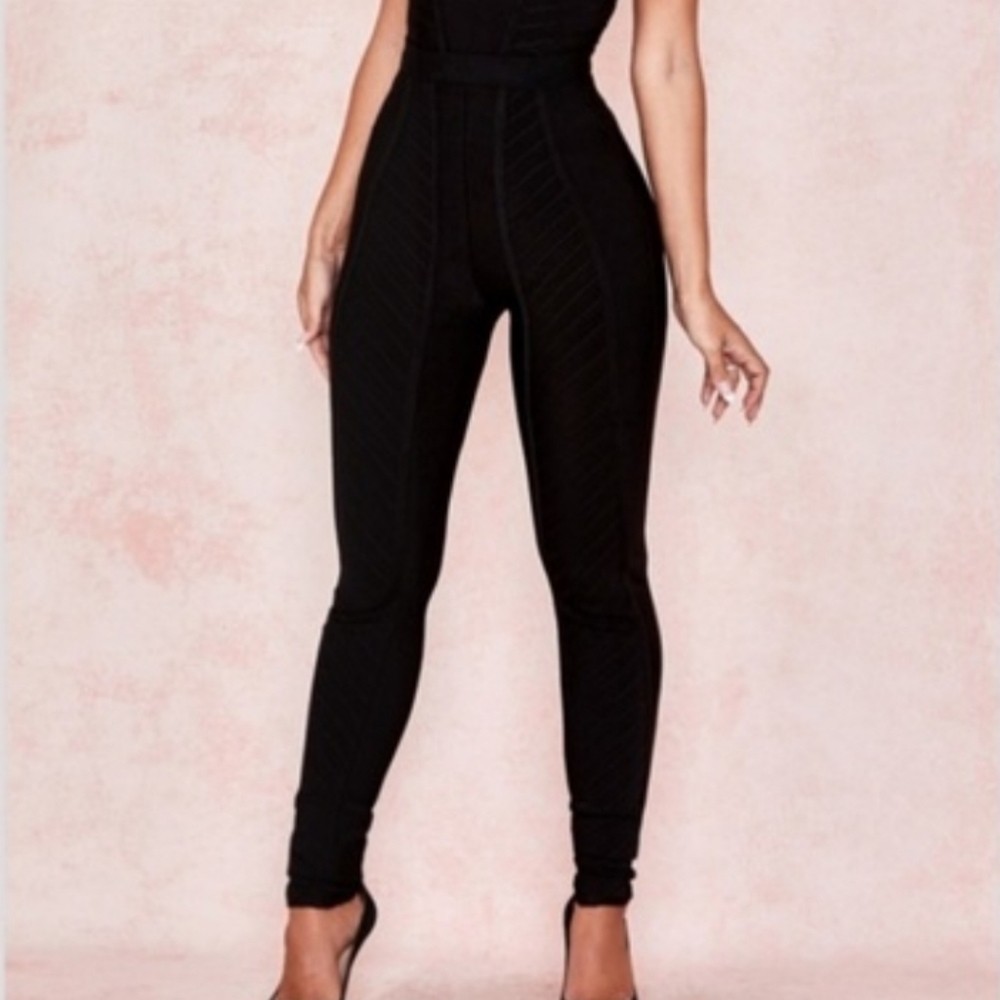 HOUSE of CB   Renee. Bandage High Waisted Leggings Xs